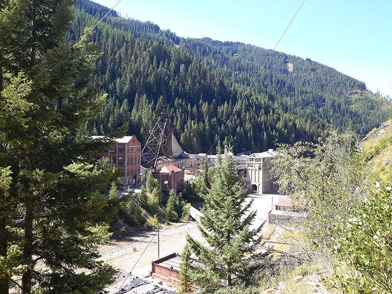 star mine from above