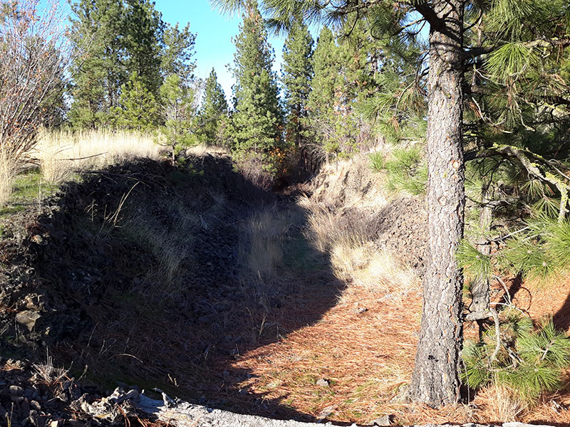 train trench